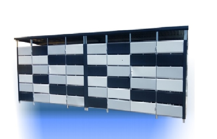 wiata śmietnikowa 350