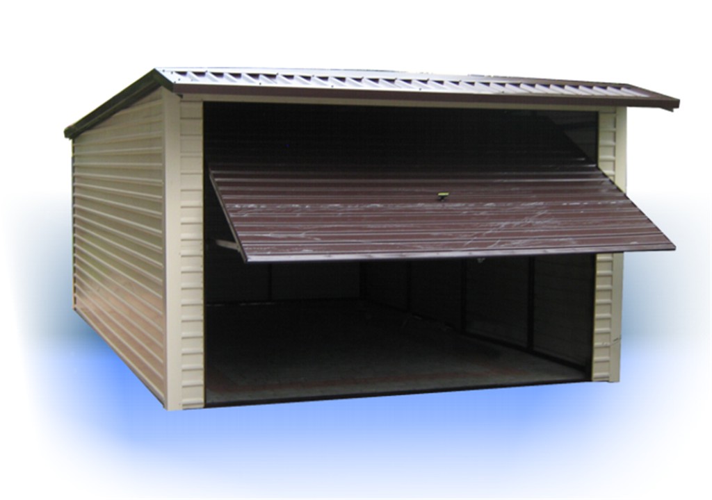Garaż blaszany 3,50 x 6,00