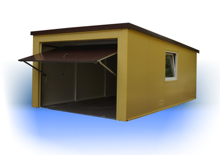 Garaż blaszany ocieplany 3,5 x 6