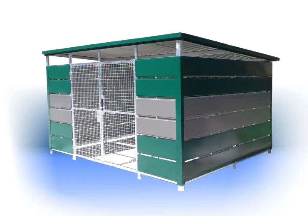 wiata śmietnikowa panelowa Warszawa Janki Raszyn