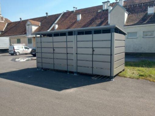 Wiata śmietnikowa 5x2