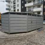 Wiata śmietnikowa na zamówienie